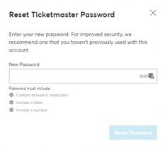 Enter new password