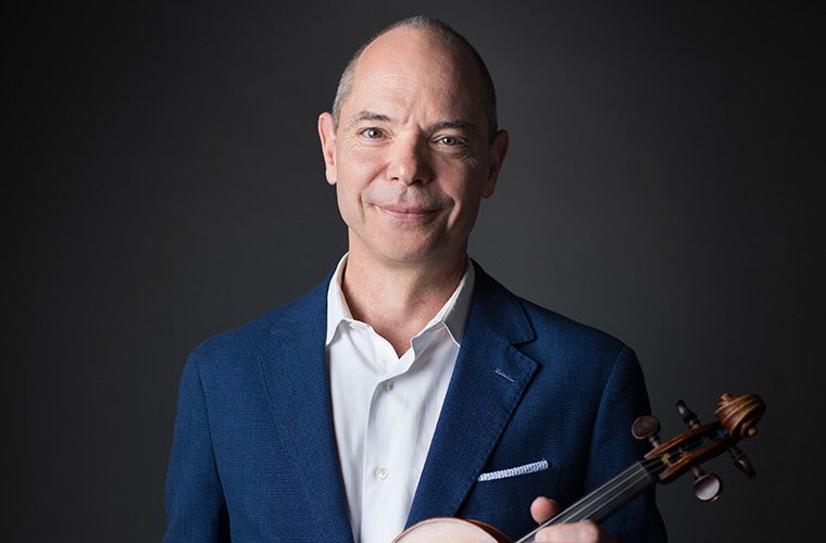 Christopher Pulgram, first violin, Atlanta Symphony Orchestra