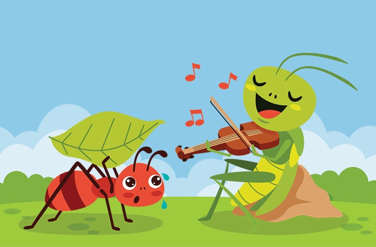 More Info for The Ant and The Grasshopper