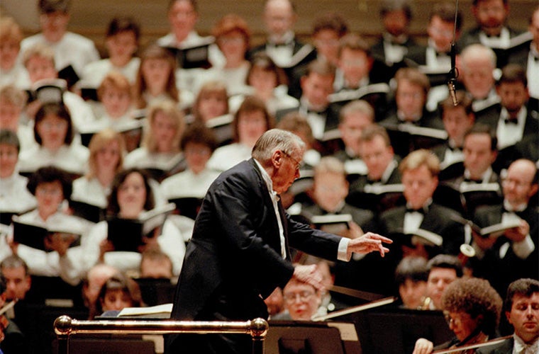 Article - Saluting Robert Shaw, a Conductor of Humanist Spirituality